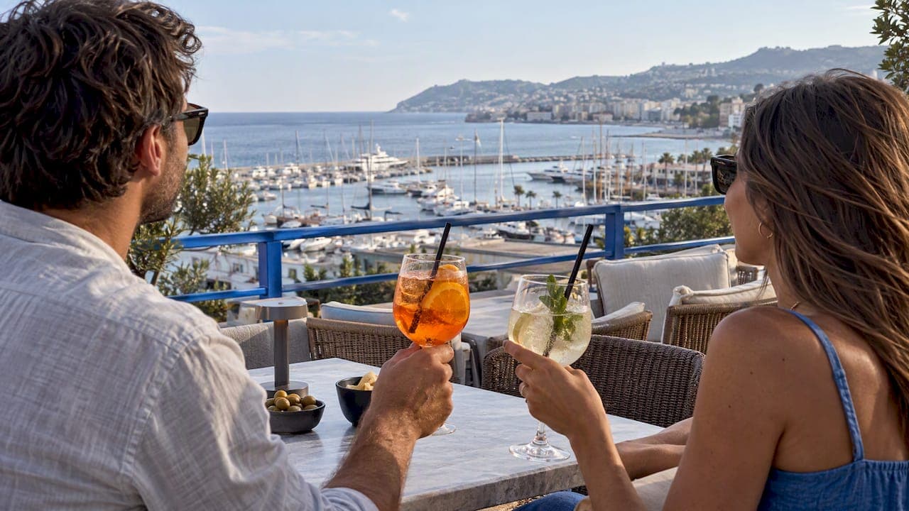 Bar vista mare a Sanremo: aperitivo tra porto, lungomare e rooftop
